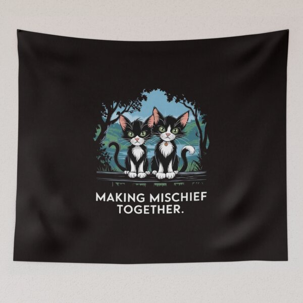 Item preview, Mischievous Cats: Making Memories Together designed and sold by Trendy-Now.