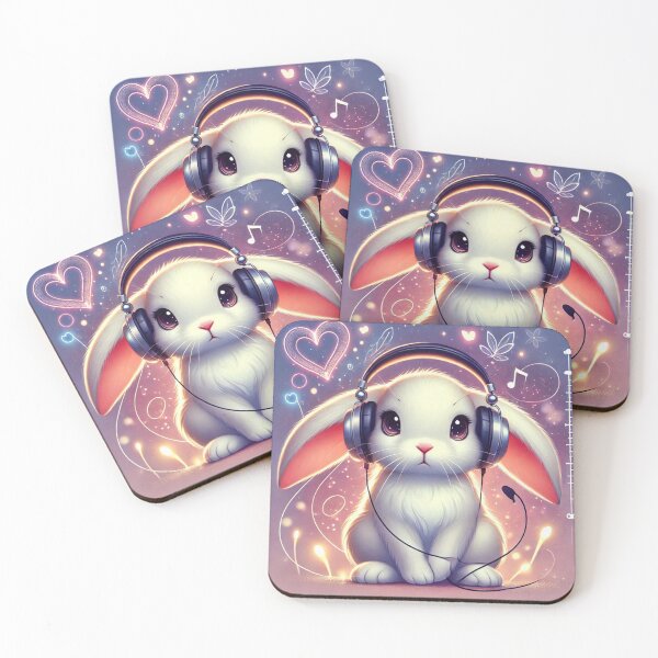 Item preview, Heartfelt Bunny Tunes designed and sold by Sadia  Jannat.