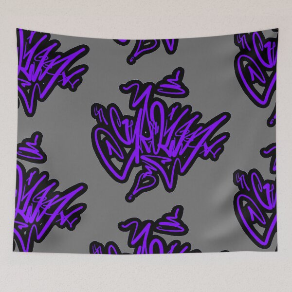 Item preview, Purple Urban Graffiti designed and sold by UZRWRLD .