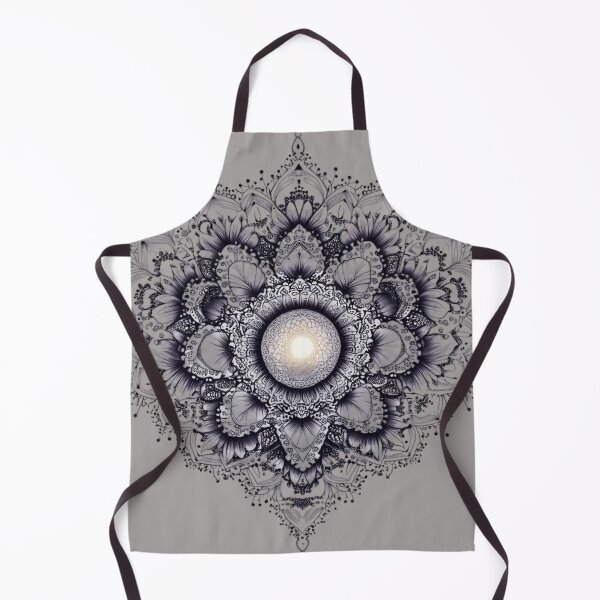 Item preview, Luminous Heart Mandala - Intricate Radiant Art designed and sold by Desireehaz.