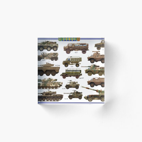 SANDF Acrylic Block