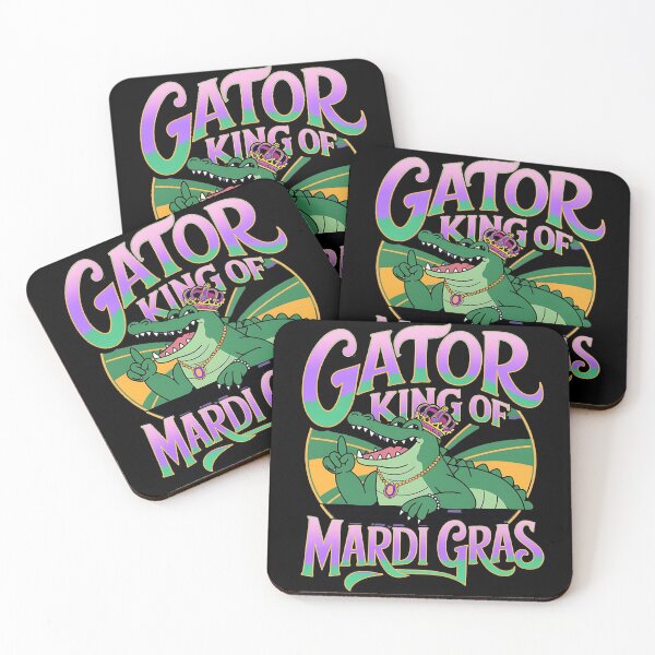 Item preview, Mardigator - Mardi gras - Gator king of mardi gras designed and sold by JansenGS.