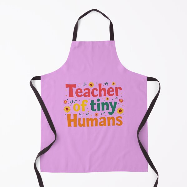 Item preview, I Teach Tiny Humans Colorful Floral Teacher designed and sold by bukajart.