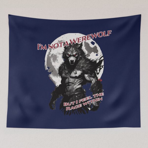 Item preview, Werewolf and the rage within designed and sold by Ngee13.