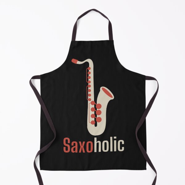 Item preview, Saxoholic Funny Music Lover Saxophonist designed and sold by Anniko Art Studio.