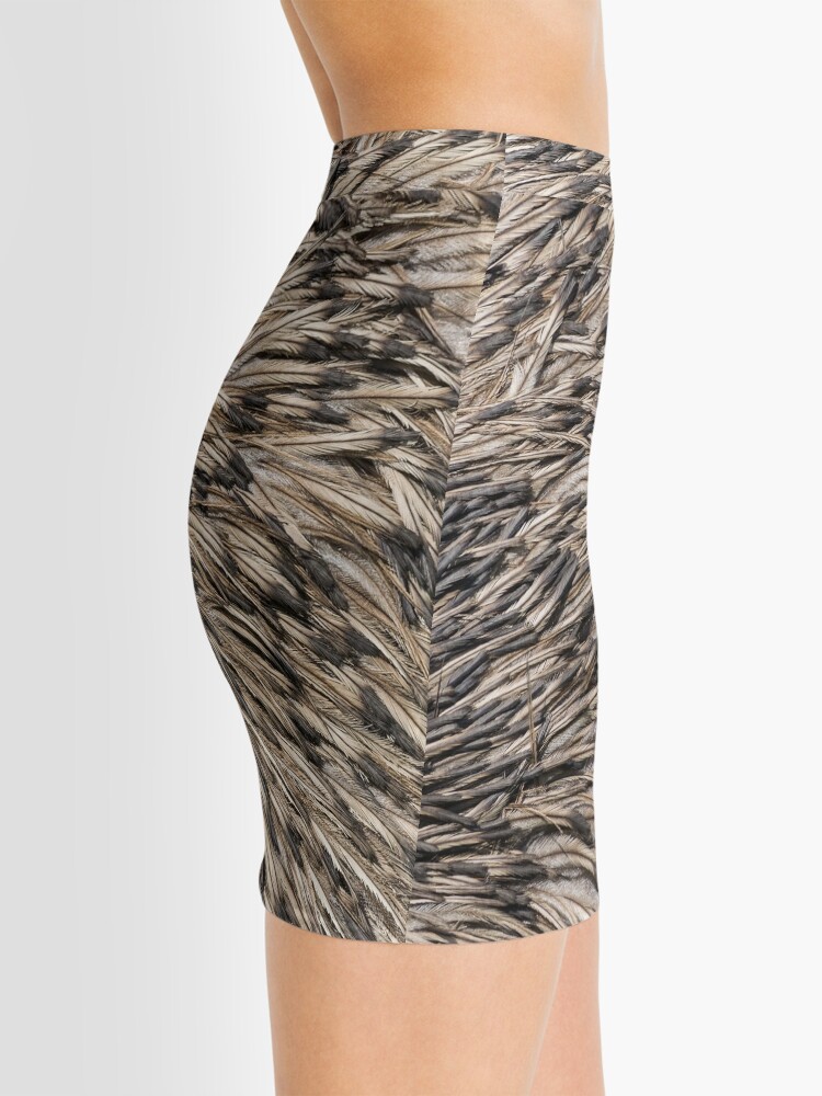 Emu feather outlet skirt