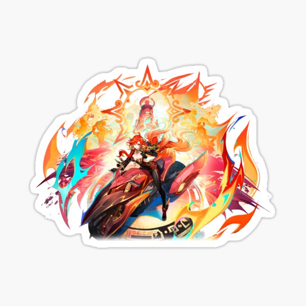 Item preview, Mavuika Splash Art, Genshin Impact designed and sold by Astral Drop.