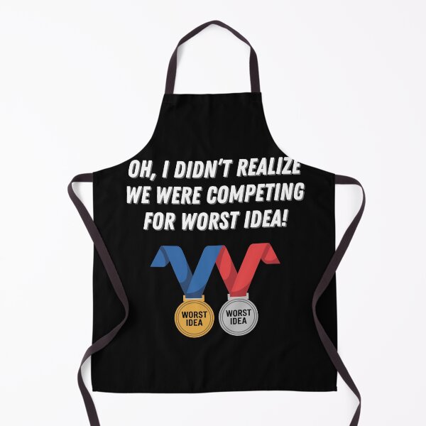 Item preview, Funny Competition Design - Competing for Worst Idea designed and sold by VisualArtsOasis.