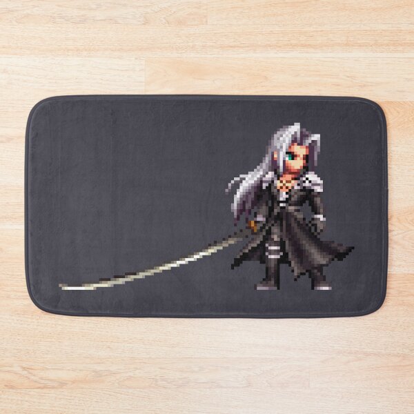 Item preview, SEPHIROTH FFVII SPRITE designed and sold by PIXLTEES.
