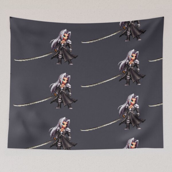 Artikelvorschau, SEPHIROTH FFVII SPRITE entworfen und verkauft von PIXLTEES.