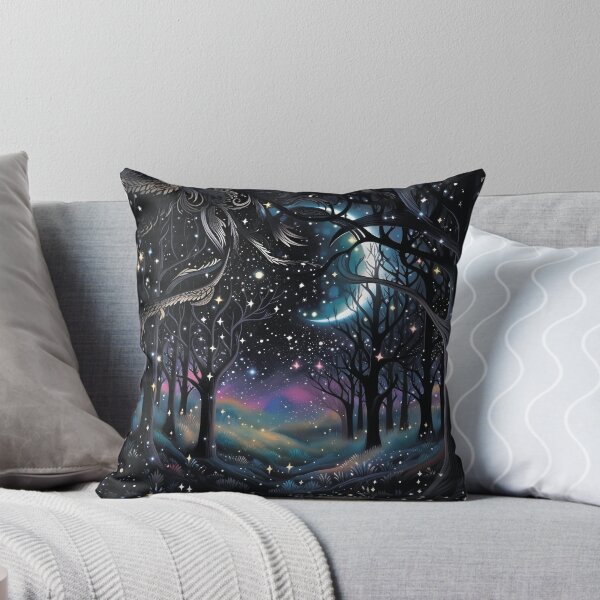 Item preview, Magic forest. Forest at night.Black forest. designed and sold by MagelliShop.