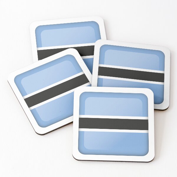 Item preview, Icon representing square button flag of Botswana. Ideal for catalogs of institutional materials and geography designed and sold by LucianoCosmo.