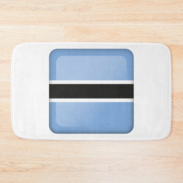 Item preview, Icon representing square button flag of Botswana. Ideal for catalogs of institutional materials and geography designed and sold by LucianoCosmo.