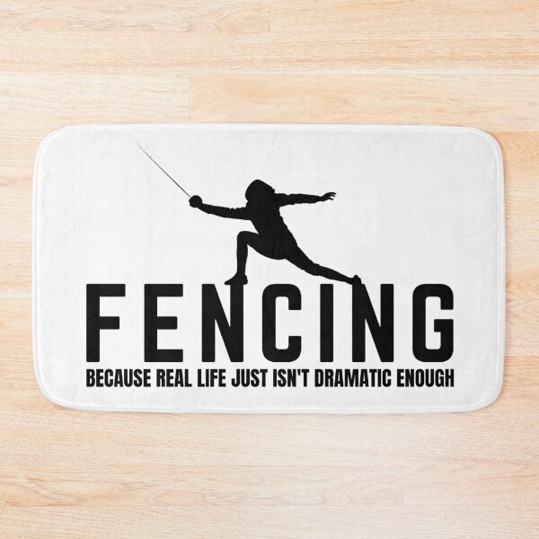 Item preview,  Fencing. Because Real Life Just Isn't Dramatic Enough, Fencer, Fencing Lover designed and sold by Anniko Art Studio.