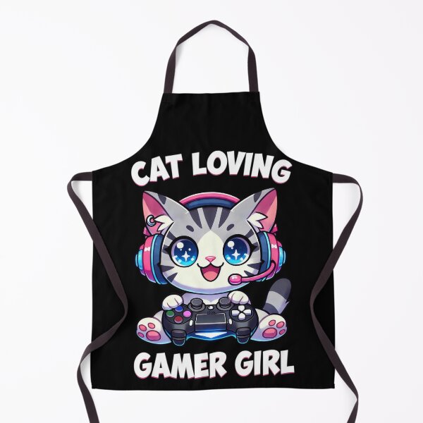 Item preview, For Women Girls Cat Loving Gamer Girl designed and sold by Mryoussefwac.