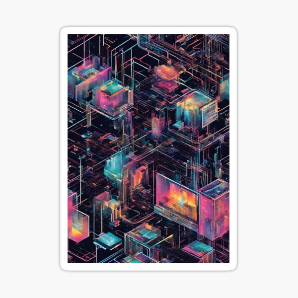 Item preview, Neon Cybernetic Vision designed and sold by mxztar.