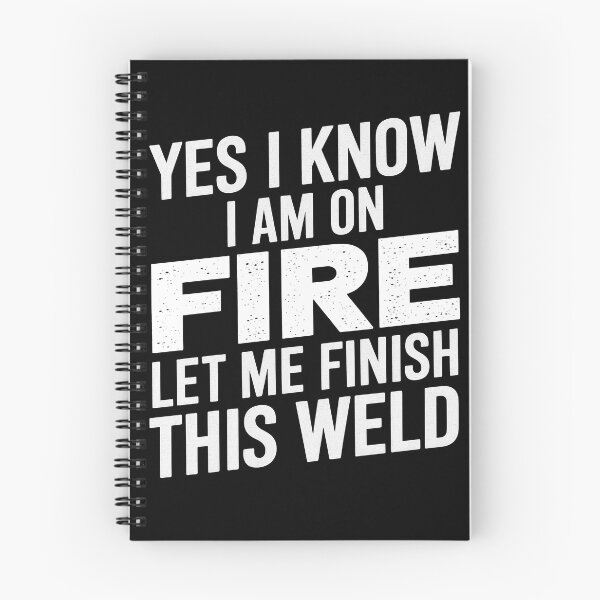 Item preview, I know i am on fire - Funny Welder Welding Gifts Men designed and sold by teeturle.