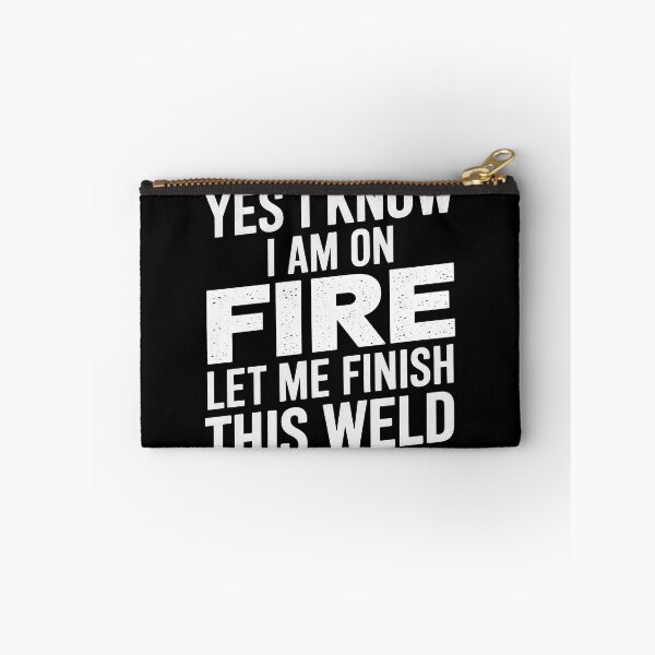 Item preview, I know i am on fire - Funny Welder Welding Gifts Men designed and sold by teeturle.