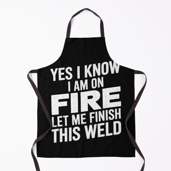 Item preview, I know i am on fire - Funny Welder Welding Gifts Men designed and sold by teeturle.