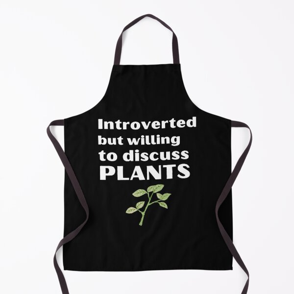 Item preview, Introverted But Willing To Discuss Plants Funny Introvert Tshirt designed and sold by OldSkullDesigns.