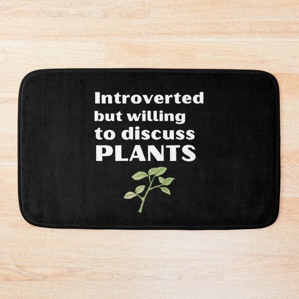 Item preview, Introverted But Willing To Discuss Plants Funny Introvert Tshirt designed and sold by OldSkullDesigns.