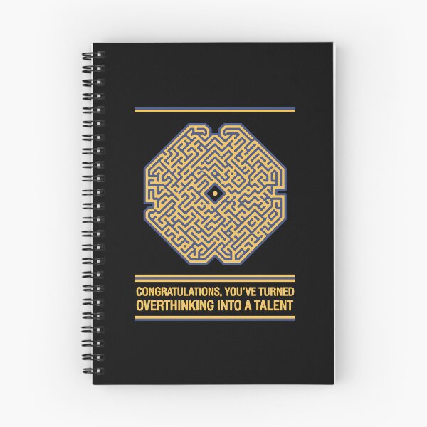 Item preview, Funny Overthinking Design - Congratulations, It’s a Talent designed and sold by VisualArtsOasis.