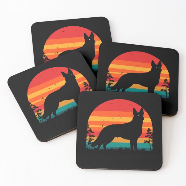 Item preview, Kelpie Dog Retro Vintage designed and sold by svarupa.
