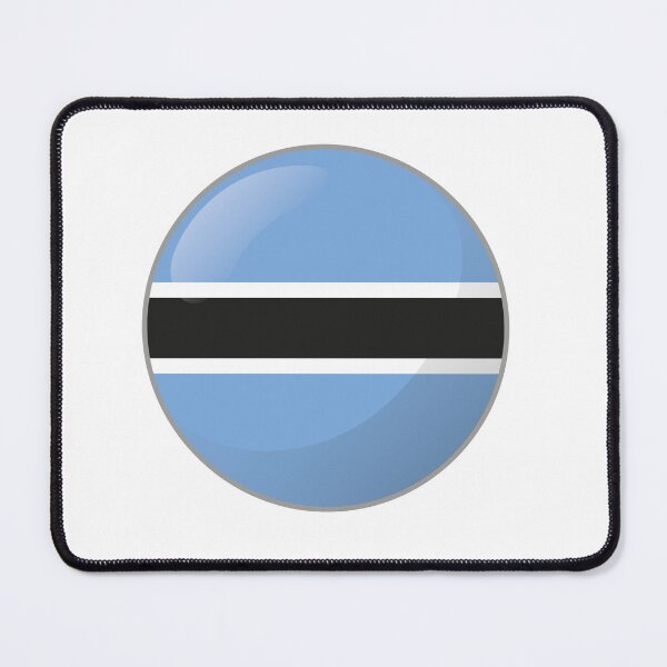 Item preview, Icon representing round button flag of Botswana. Ideal for catalogs of institutional materials and geography designed and sold by LucianoCosmo.