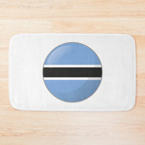 Item preview, Icon representing round button flag of Botswana. Ideal for catalogs of institutional materials and geography designed and sold by LucianoCosmo.