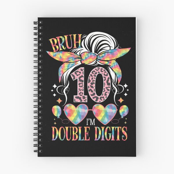 Item preview, Bruh I'm Double Digits 10th Birthday 10 Year Old For Girl designed and sold by teeturle.