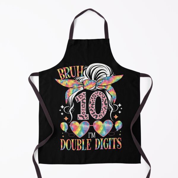 Item preview, Bruh I'm Double Digits 10th Birthday 10 Year Old For Girl designed and sold by teeturle.