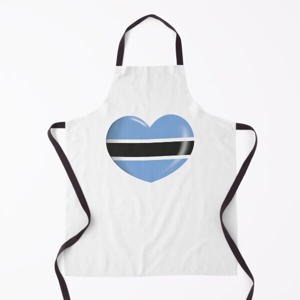 Item preview, Icon representing button heart flag of Botswana. Ideal for catalogs of institutional materials and geography designed and sold by LucianoCosmo.
