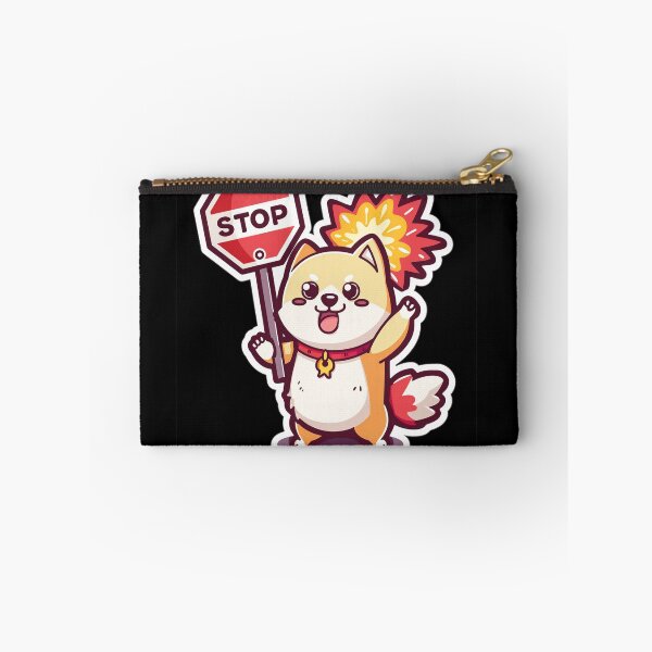 Item preview, STOP Pet Sticker designed and sold by EndOfRainbowArt.