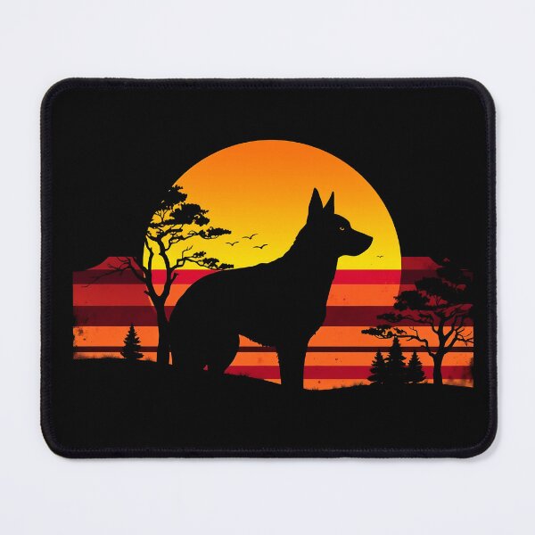 Item preview, Kelpie Dog Retro Vintage designed and sold by svarupa.