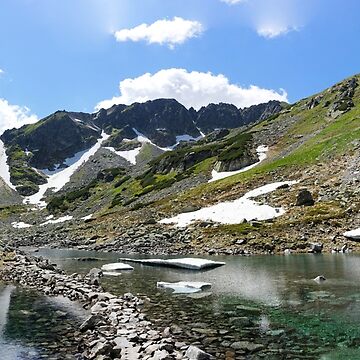 Artwork thumbnail, The Valley behind Mnich - Tatra Mountains - Panorama by SimonSW