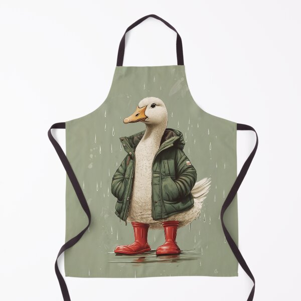 Item preview, Goose in a Hawaiian Shirt designed and sold by posterwerk.
