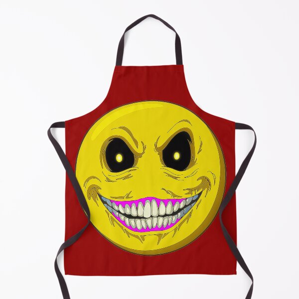 Item preview, Evil Smiley Face Creepy Yellow Face designed and sold by Amanda's Factory.