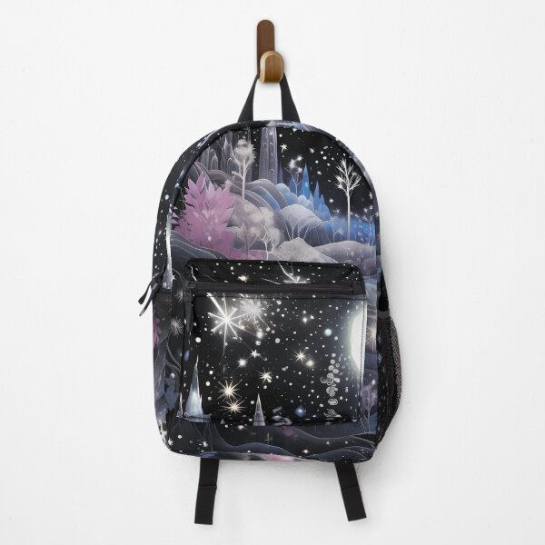Item preview, Magical landscape. Starry sky with a castle. designed and sold by MagelliShop.
