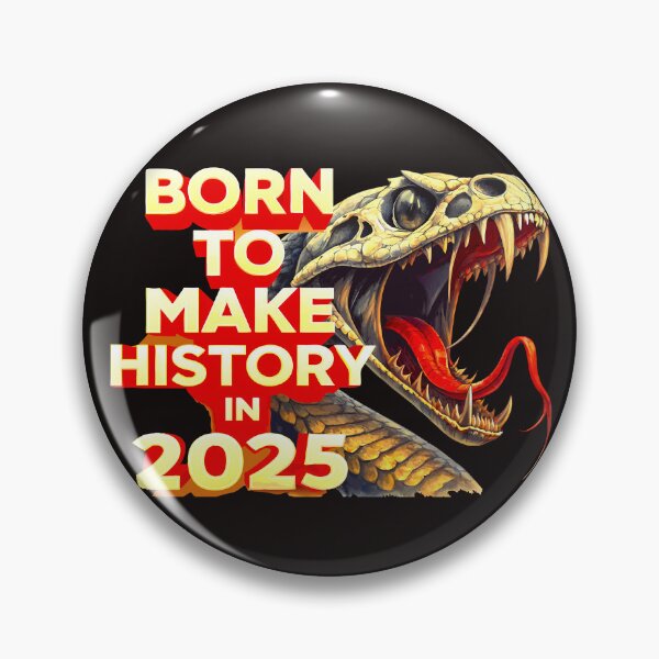 Item preview, Fierce Snake Skull: Born to Make History 2025 designed and sold by VikArtStudio.