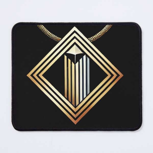 Item preview, Gold Geometric Necklace Design designed and sold by Desireehaz.