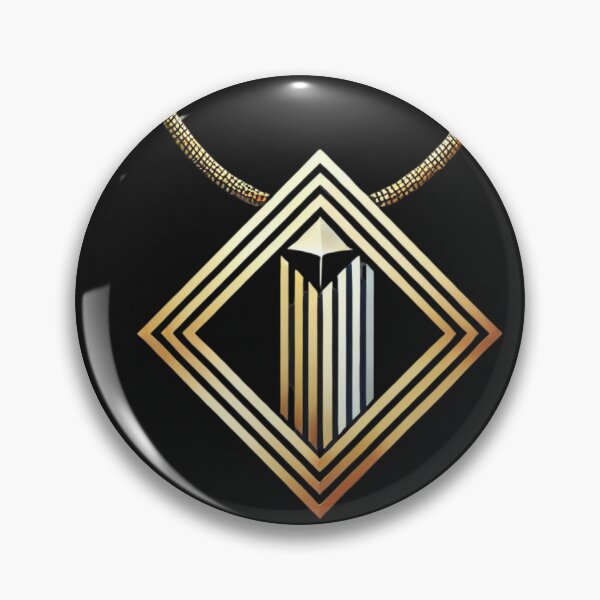 Item preview, Gold Geometric Necklace Design designed and sold by Desireehaz.