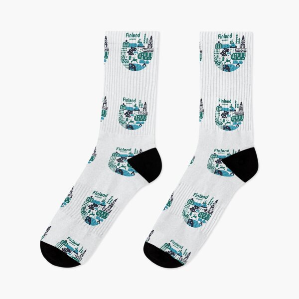 Item preview, Finland Welcomes Flag Map Helsinki, sauna, lakes designed and sold by AnimalsDH305.