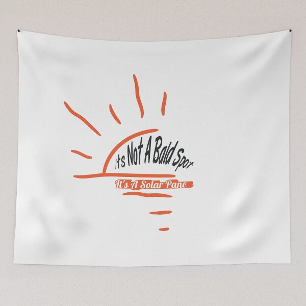 Item preview, It's Not A Bald Spot It's A Solar Panel designed and sold by Dudiudi.
