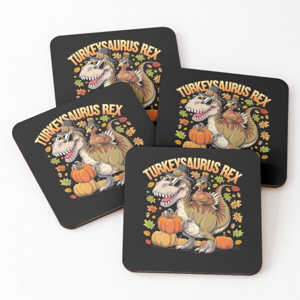 Item preview, Turkeysaurus Rex Dab Turkey Dino Thanksgiving Toddler Boys designed and sold by teeturle.