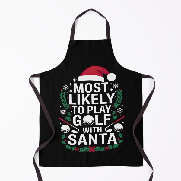 Item preview, Most Likely To Play Golf With Santa Family Christmas designed and sold by teeturle.