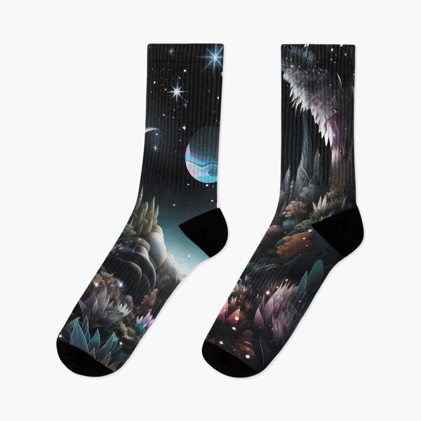 Item preview, Magical landscape. Starry sky. Full moon. designed and sold by MagelliShop.