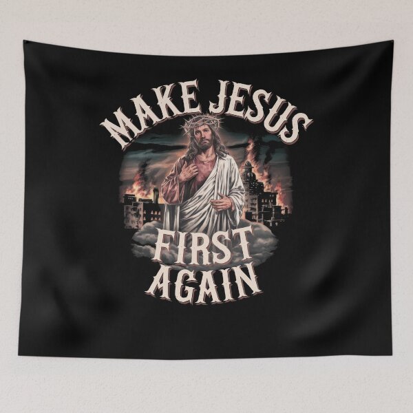 Item preview, Make Jesus First Again designed and sold by teeturle.