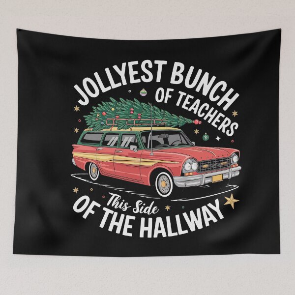 Item preview, Jolliest Bunch Of Teachers This Side Of The Hallway designed and sold by teeturle.