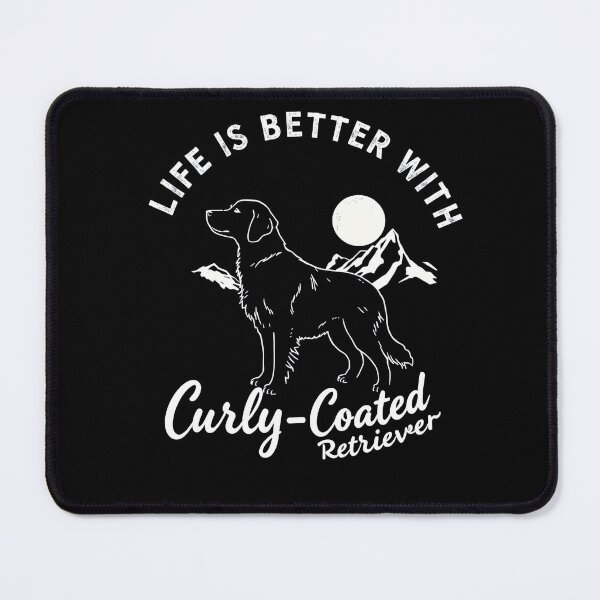 Item preview, Life is Better With Curly-Coated Retriever Dog designed and sold by svarupa.