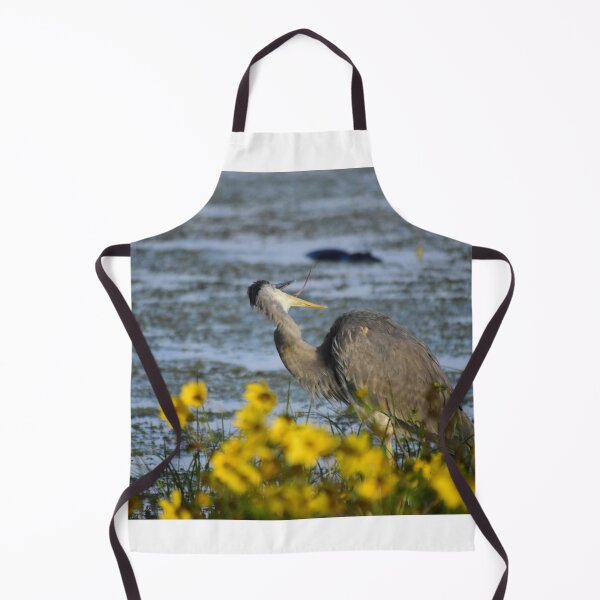 Item preview, Apopka Wildlife Drive Great Blue Heron Tongue Out designed and sold by MercerImages.